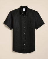 Shirts Irish Linen Short-Sleeve Sport Shirt - Brooks Brothers
