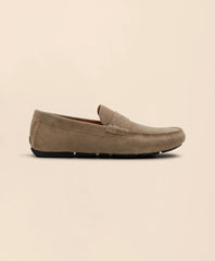 Men Jefferson Suede Driving Moccasins - Brooks Brothers For sale
