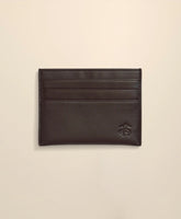 Men Lambskin Card Case - Brooks Brothers Outlet