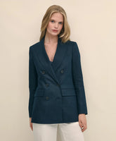 Sale Linen Double-Breasted Peak Lapel Jacket - Brooks Brothers sale