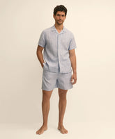 Men Linen Short Pajamas - Brooks Brothers Online
