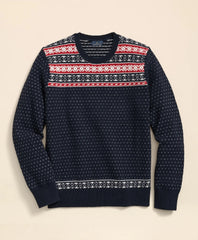 Sale Merino-Wool Blend Fair Isle Sweater