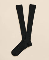 Men Merino Wool Blend Over-the-Calf Ribbed Socks - Brooks Brothers Outlet