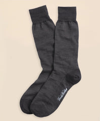 Men Merino Wool Mini Dot Crew Socks - Brooks Brothers