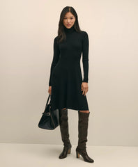 Sale Merino Wool Turtleneck Dress - Brooks Brothers Gift