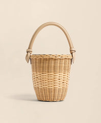 Women Pamela Munson Jane Latte Basket Bag - Brooks Brothers Gift