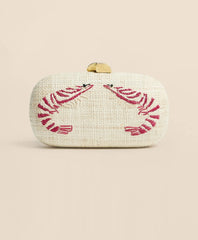 Women Pamela Munson Shrimp Cocktail Clutch - Brooks Brothers For sale