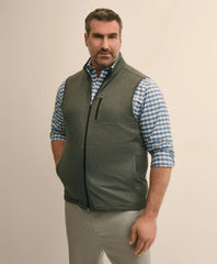 Men Performance Series Big & Tall Full-Zip Vest - Brooks Brothers Online