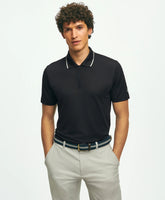 Men Performance Series Quarter-Zip Pique Polo Shirt - Brooks Brothers Near me