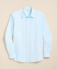 Men Performance Series Stretch Spread Collar, Striped Sport Shirt - Brooks Brothers Gift