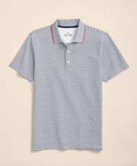 Sale Performance Series Striped Pique Polo Shirt - Brooks Brothers Discount