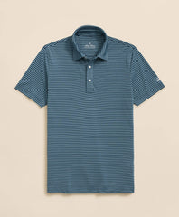 Men Performance Series Vintage Stripe Pique Polo Shirt - Brooks Brothers On sale