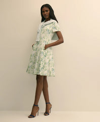 Women Printed Floral Crepe Dress - Brooks Brothers Near me