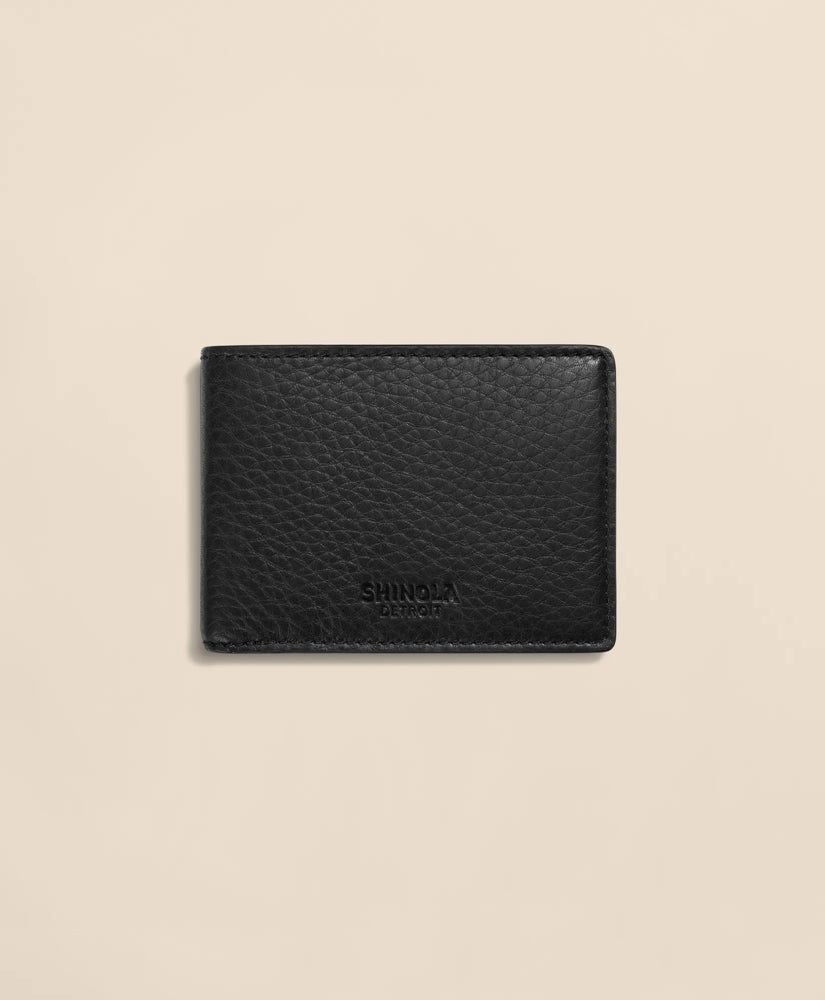 Men Shinola Leather Bi-Fold Wallet - Brooks Brothers Discount