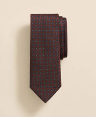 Men Silk Dot Flower Tie - Brooks Brothers sale