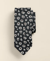 Men Linen-Silk Daisy Tie