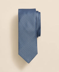 Men Silk Mini Geometric Tie - Brooks Brothers Gift