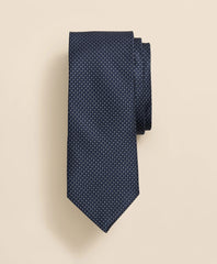 Men Silk Mini Geometric Tie - Brooks Brothers Gift