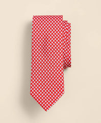 Men Silk Pine Foulard Tie - Brooks Brothers For sale