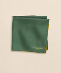 Men Silk Pocket Square - Brooks Brothers On sale