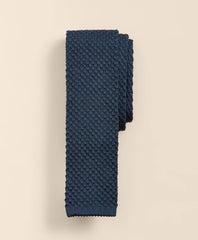 Men Silk Textured Knit Tie - Brooks Brothers Gift
