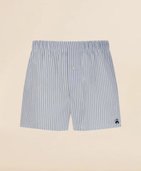 Men Slim Fit Cotton Broadcloth Striped Boxers - Brooks Brothers For sale