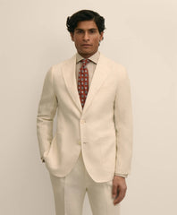 Men Slim Fit Linen Suit Jacket - Brooks Brothers Outlet