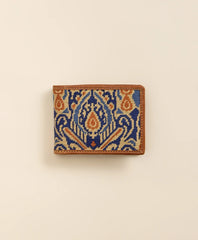 Men Smathers & Branson Needlepoint Ikat Pattern Wallet - Brooks Brothers US