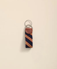 Men Smathers & Branson Needlepoint Rep Stripe Key Fob - Brooks Brothers Near me