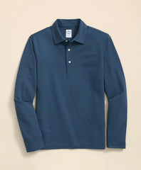 Sale Spread Collar Long-Sleeve Polo Shirt - Brooks Brothers Near me