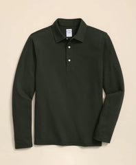 Sale Spread Collar Long-Sleeve Polo Shirt - Brooks Brothers Near me