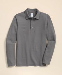 Sale Spread Collar Long-Sleeve Polo Shirt - Brooks Brothers Near me