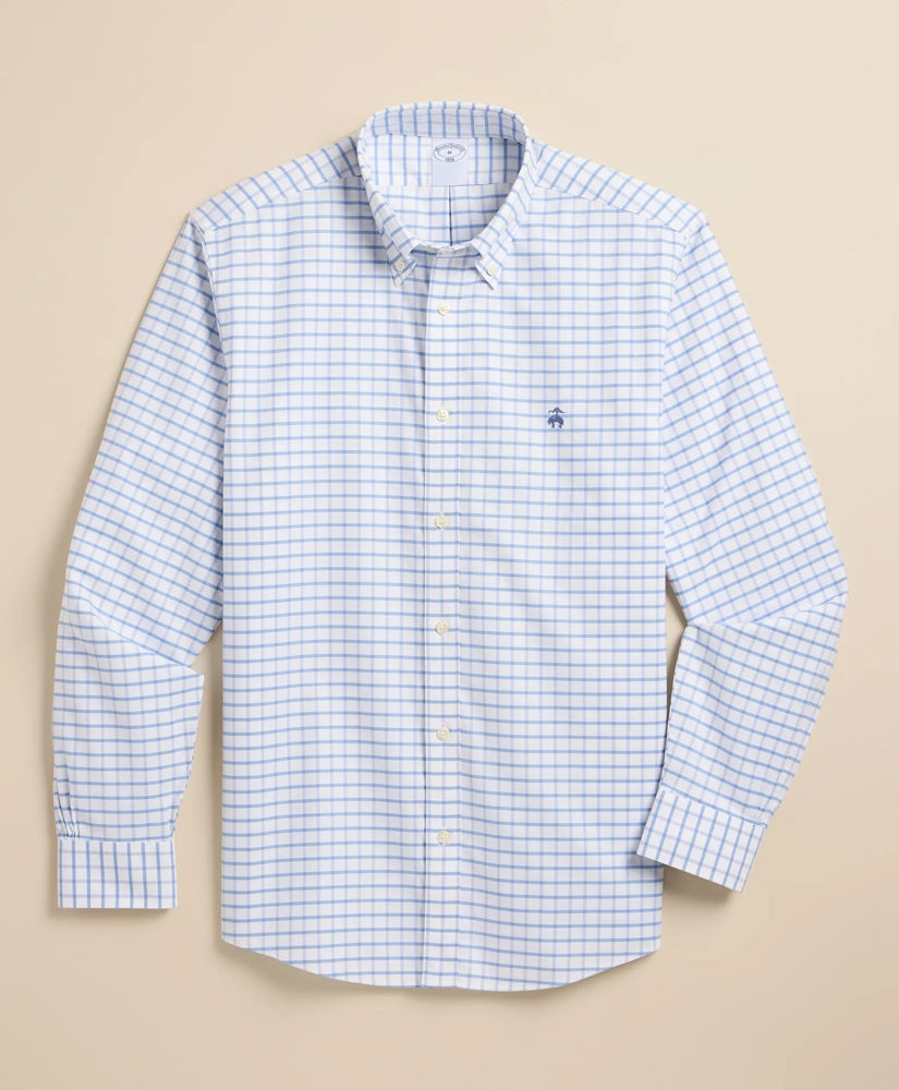 Men Stretch Cotton Non-Iron Oxford Polo Button Down Sport Shirt - Brooks Brothers Discount