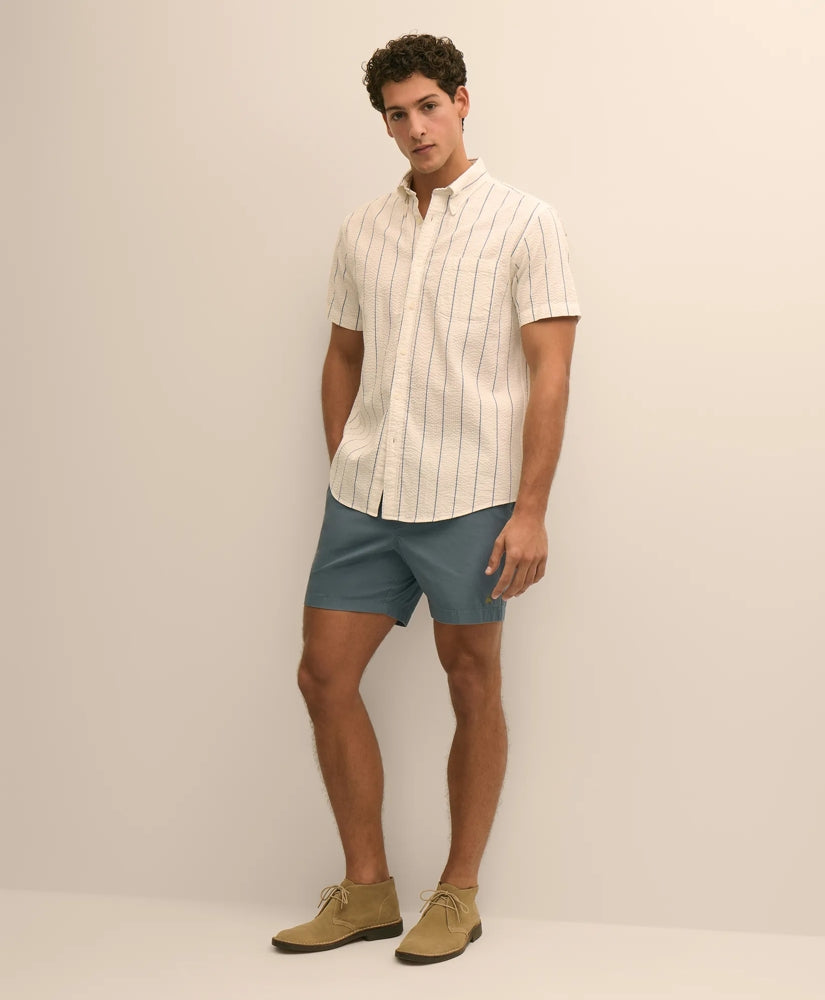 Men The 6" Friday Drawstring Shorts - Brooks Brothers On sale