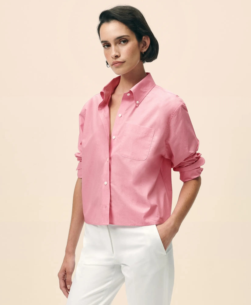 Shirts The Cropped Button-Down Shirt - Brooks Brothers Gift