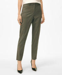 Sale The Essentials Brooks Brothers Stretch Wool Slim Crop Pants - Brooks Brothers