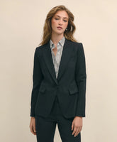 Women The Essentials Single-Breasted Peak Lapel in Wool Blend - Brooks Brothers Discount