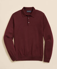 Men Ultimate Merino Wool Polo Sweater - Brooks Brothers Outlet