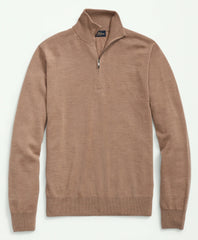 Men Ultimate Merino Wool Quarter-Zip Sweater - Brooks Brothers Gift