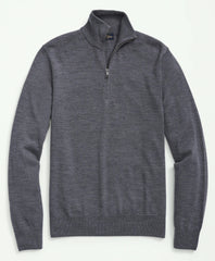 Men Ultimate Merino Wool Quarter-Zip Sweater - Brooks Brothers Gift