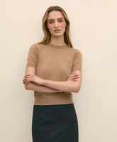 Women Ultimate Merino Wool Short-Sleeve Sweater Shell - Brooks Brothers Discount