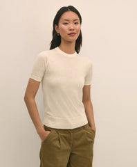 Women Ultimate Merino Wool Short-Sleeve Sweater Shell - Brooks Brothers Near me