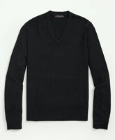 Men Ultimate Merino Wool V-Neck Sweater - Brooks Brothers Near me