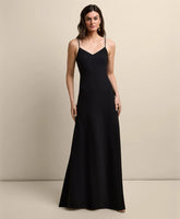 Women V-Neck Spaghetti Strap Gown - Brooks Brothers Discount
