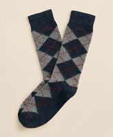 Sale Wool-Silk Blend Argyle Socks - Brooks Brothers Gift