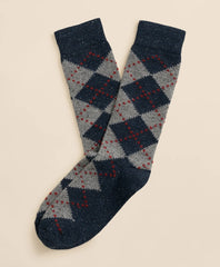 Sale Wool-Silk Blend Argyle Socks - Brooks Brothers Gift