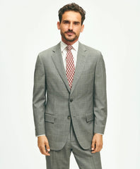 Sale Traditional Fit 1818 Windowpane Suit In Wool - Brooks Brothers Near me