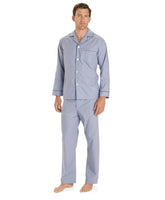 Men Wrinkle-Resistant Broadcloth Pajamas - Brooks Brothers For sale