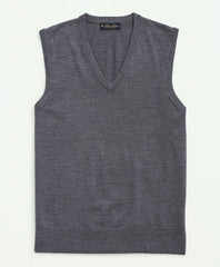 Tailored Ultimate Merino Wool Sweater Vest - Brooks Brothers