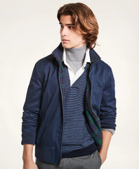 Men Cotton Bomber Jacket - Brooks Brothers sale